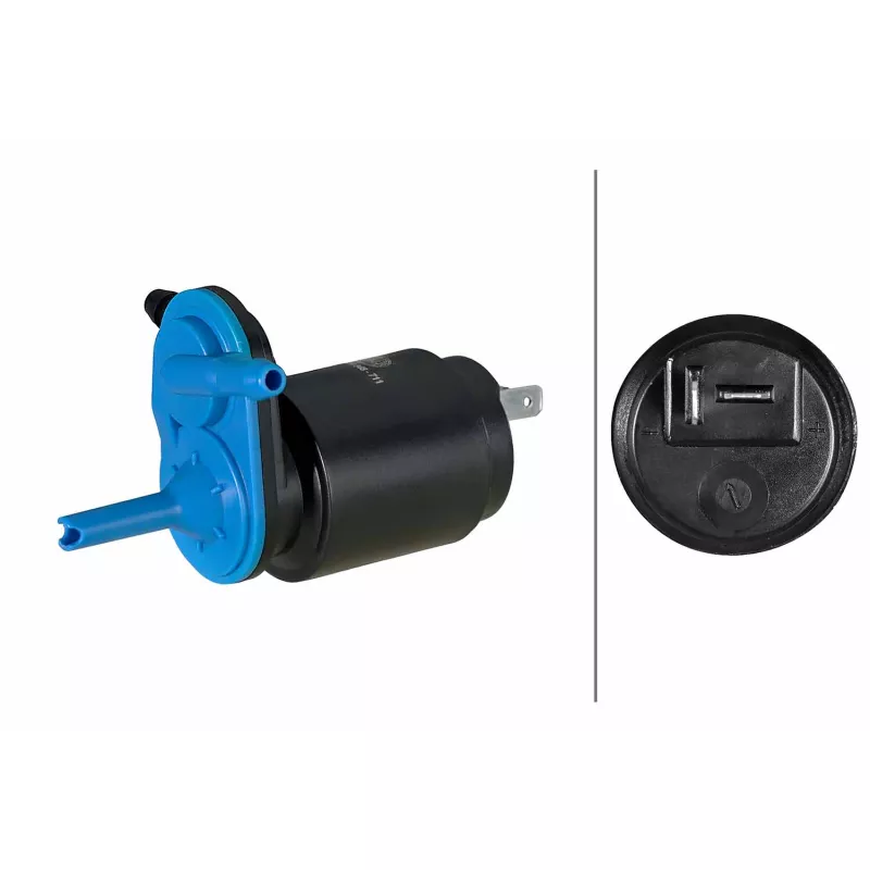 Pompe d'eau de nettoyage, nettoyage des vitres HELLA 8TW 006 848-711