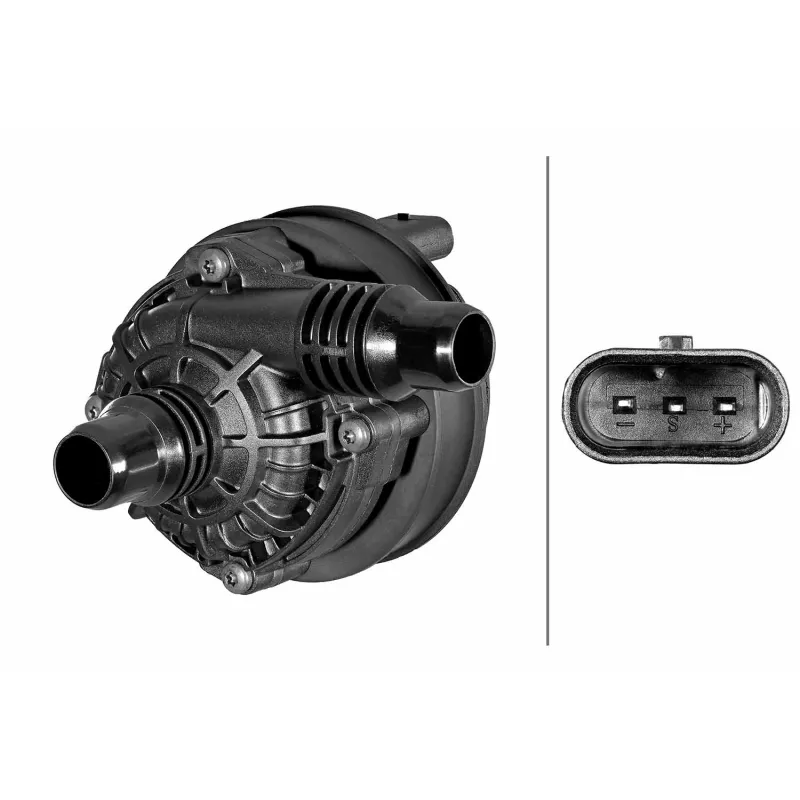 Pompe à eau auxiliaire (circuit d'eau de refroidiss) HELLA 8TW 358 305-081