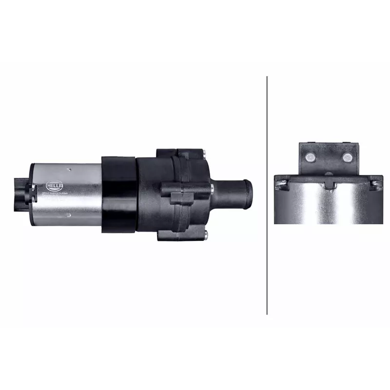 Pompe à eau auxiliaire (circuit d'eau de refroidiss) HELLA 8TW 358 313-401