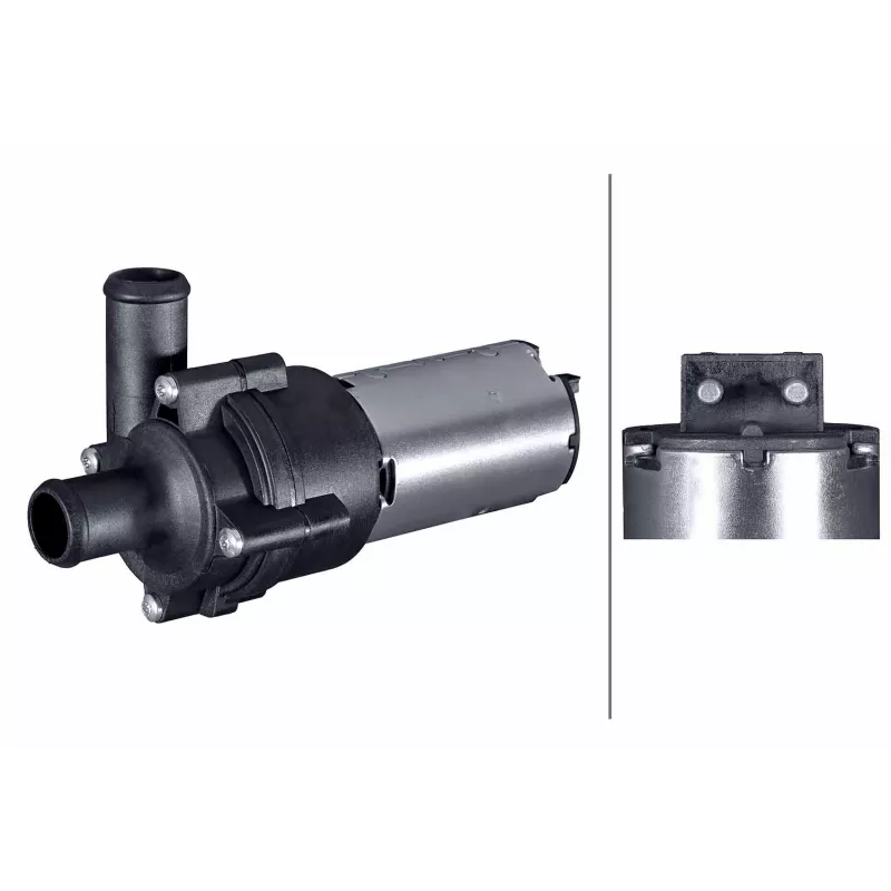 Pompe à eau auxiliaire (circuit d'eau de refroidiss) HELLA 8TW 358 313-411
