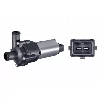 Pompe à eau auxiliaire (circuit d'eau de refroidiss) HELLA