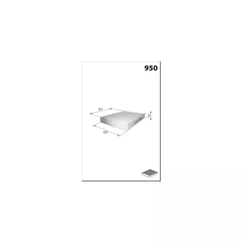 Filtre, air de l'habitacle MECAFILTER EAR7128