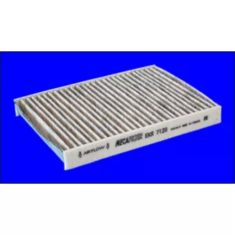 Filtre, air de l'habitacle MECAFILTER EKR7120