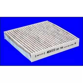 Filtre, air de l'habitacle MECAFILTER EKR7308