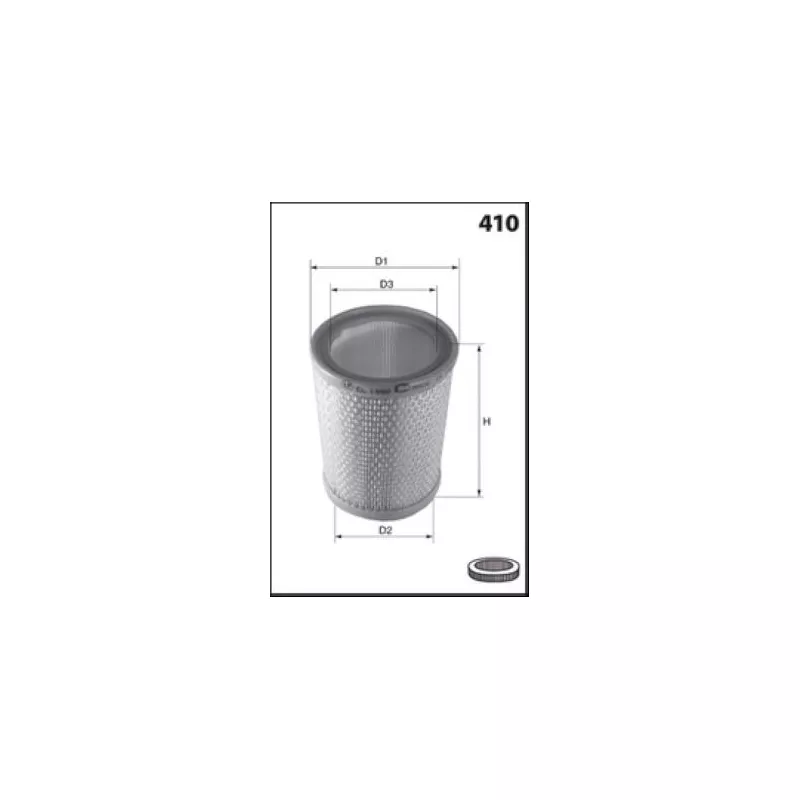 Filtre à air MECAFILTER EL3917