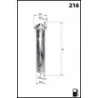 Filtre à carburant MECAFILTER ELE6020 - Visuel 2
