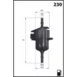 Filtre à carburant MECAFILTER ELE6021 - Visuel 2