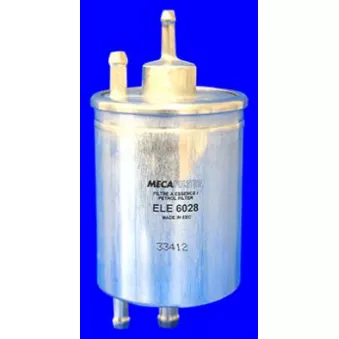 Filtre à carburant MECAFILTER ELE6028