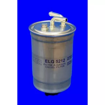 Filtre à carburant MECAFILTER ELG5212