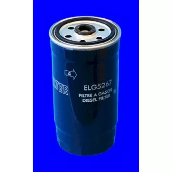 Filtre à carburant MECAFILTER ELG5267