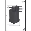 Filtre à carburant MECAFILTER ELG5289 - Visuel 2