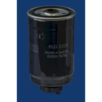 Filtre à carburant MECAFILTER ELG5324