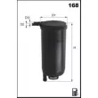 Filtre à carburant MECAFILTER ELG5458 - Visuel 2