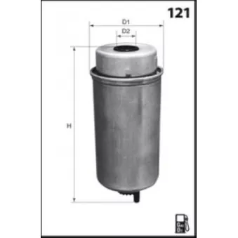 Filtre à carburant MECAFILTER