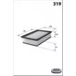 Filtre à air MECAFILTER ELP3647 - Visuel 2