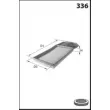 Filtre à air MECAFILTER ELP3752 - Visuel 2