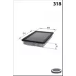 Filtre à air MECAFILTER ELP9531 - Visuel 2
