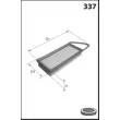 Filtre à air MECAFILTER ELP9594 - Visuel 2