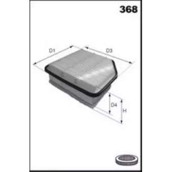 Filtre à air MECAFILTER