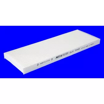 Filtre, air de l'habitacle MECAFILTER ELR7003
