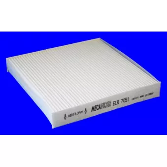 Filtre, air de l'habitacle MECAFILTER ELR7051