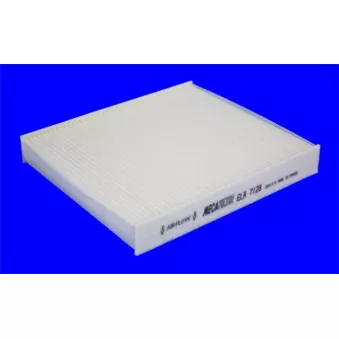Filtre, air de l'habitacle MECAFILTER ELR7128