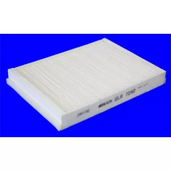 Filtre, air de l'habitacle MECAFILTER ELR7292