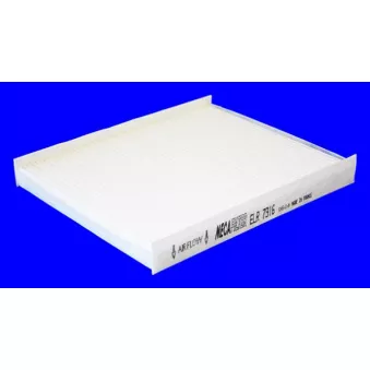 Filtre, air de l'habitacle MECAFILTER ELR7316