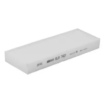 Filtre, air de l'habitacle MECAFILTER ELR7421