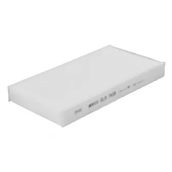 Filtre, air de l'habitacle MECAFILTER ELR7438