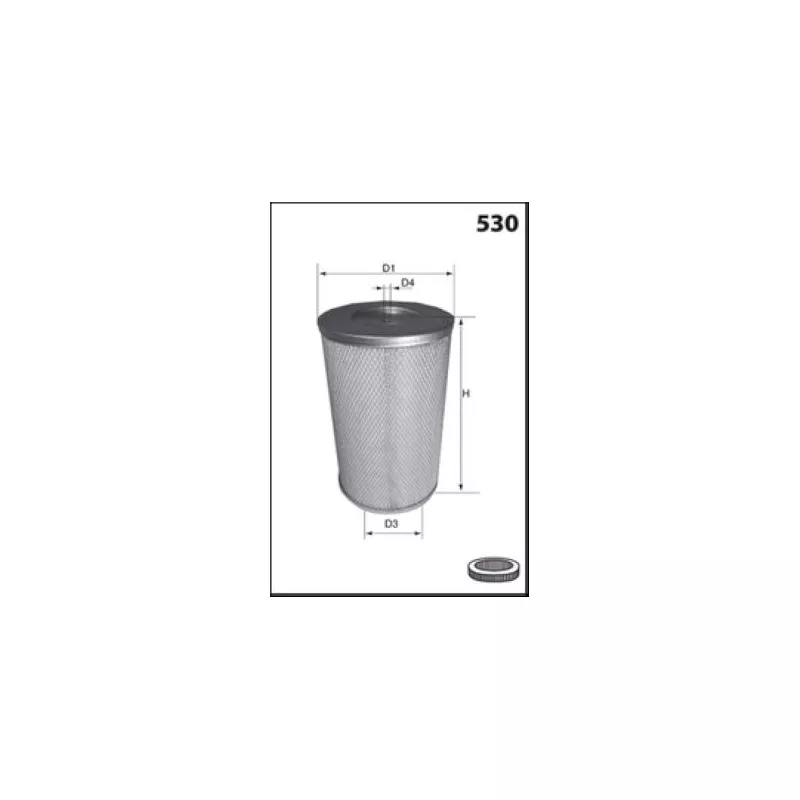Filtre à air MECAFILTER FA3488