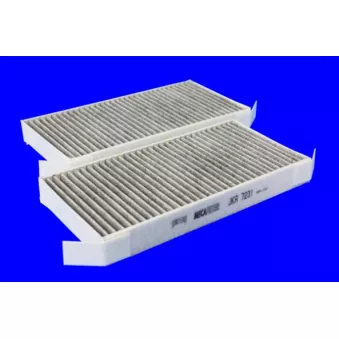 Filtre, air de l'habitacle MECAFILTER JKR7231