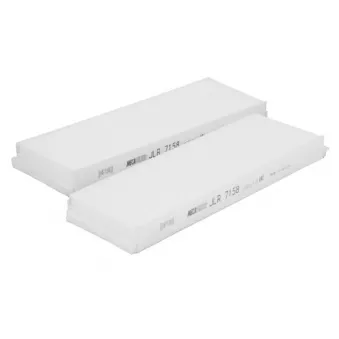 Filtre, air de l'habitacle MECAFILTER JLR7158