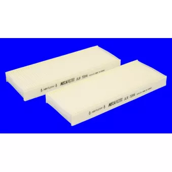 Filtre, air de l'habitacle MECAFILTER JLR7204