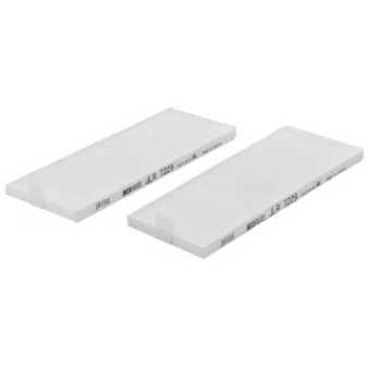 Filtre, air de l'habitacle MECAFILTER JLR7229