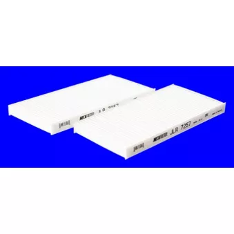 Filtre, air de l'habitacle MECAFILTER JLR7257
