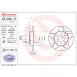 Jeu de 2 disques de frein arrière BREMBO 08.5085.75 - Visuel 2