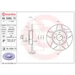 Jeu de 2 disques de frein avant BREMBO 08.5086.75 - Visuel 2