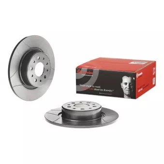 Jeu de 2 disques de frein arrière BREMBO 08.7861.75
