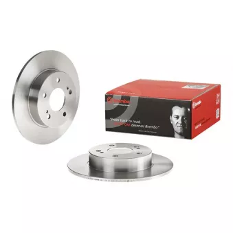 Jeu de 2 disques de frein arrière BREMBO 08.8065.14