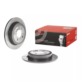 Jeu de 2 disques de frein arrière BREMBO 08.9163.75