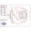 Jeu de 2 disques de frein arrière BREMBO 08.C301.11 - Visuel 2