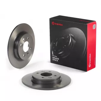 Jeu de 2 disques de frein arrière BREMBO 08.E958.11