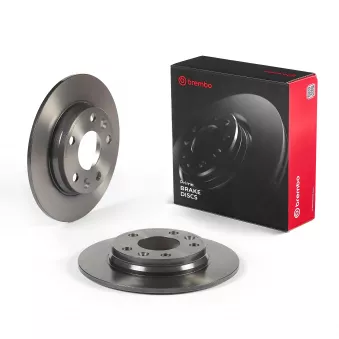 Jeu de 2 disques de frein arrière BREMBO 08.E958.21