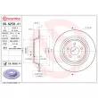 Jeu de 2 disques de frein arrière BREMBO 08.N258.41 - Visuel 2