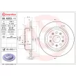 Jeu de 2 disques de frein arrière BREMBO 08.N353.11 - Visuel 2