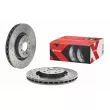 Jeu de 2 disques de frein avant BREMBO 09.8004.4X - Visuel 1