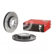 Jeu de 2 disques de frein avant BREMBO 09.9145.75 - Visuel 1