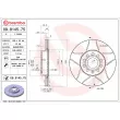 Jeu de 2 disques de frein avant BREMBO 09.9145.75 - Visuel 2