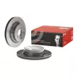 Jeu de 2 disques de frein arrière BREMBO 09.A358.11 - Visuel 1